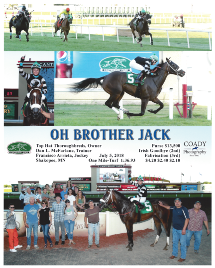 Oh Brother Jack 20180705_CanterburyPark_R4_WinnersCircle